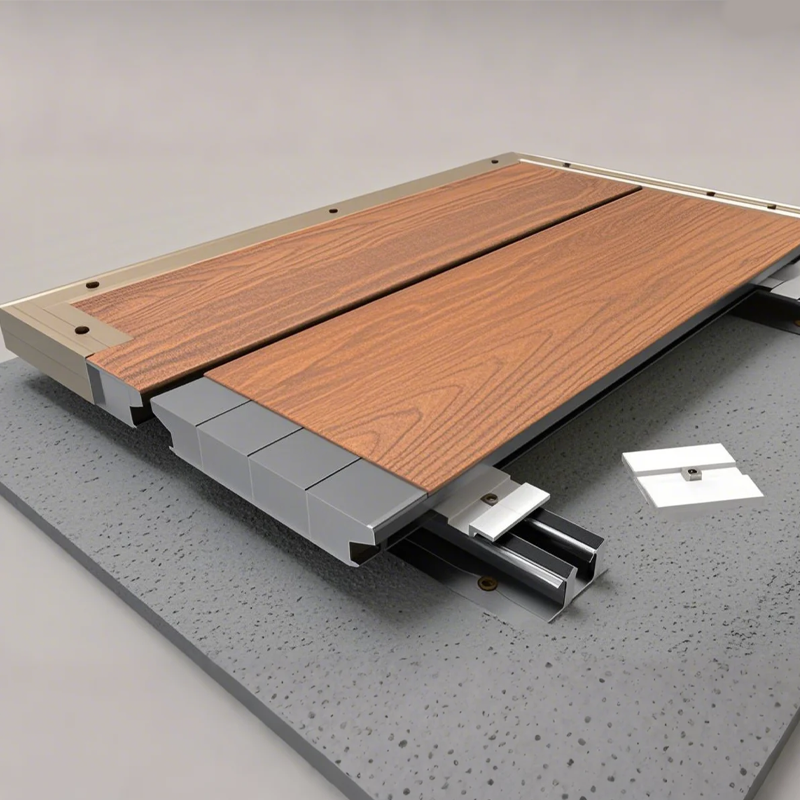 Weatherproof Aluminum Outdoor Decking Fireproof Waterproof UV Resistant ...