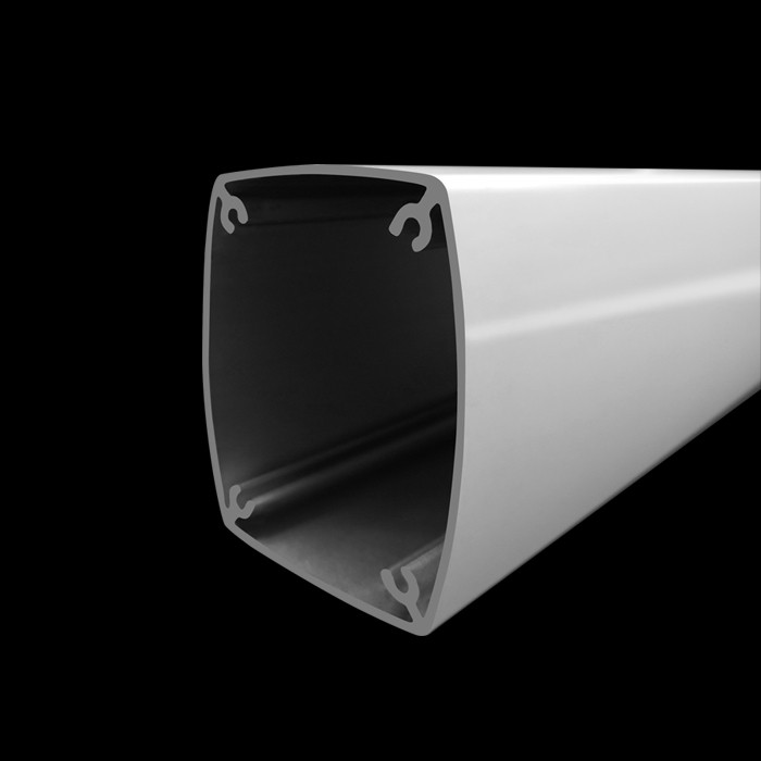 Powder Coated Aluminium Extrusion Profile - Image 3